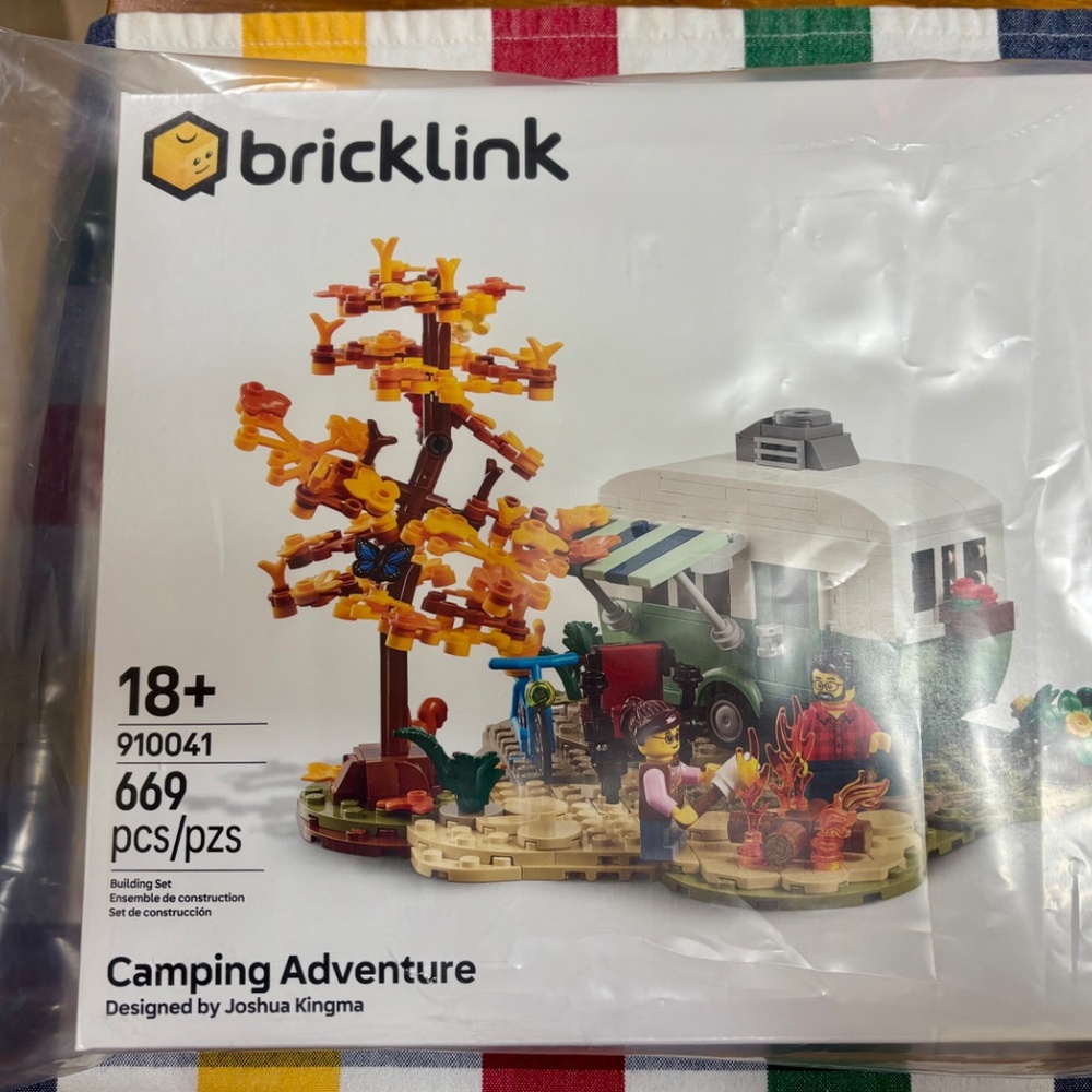 LEGO BRICKLINK DESIGNER PROGRAM Camping Adventure 910041-1 UNOPENED.